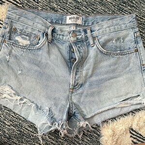 Agolde Parker short denim shorts size 28. Great condition worn twice!